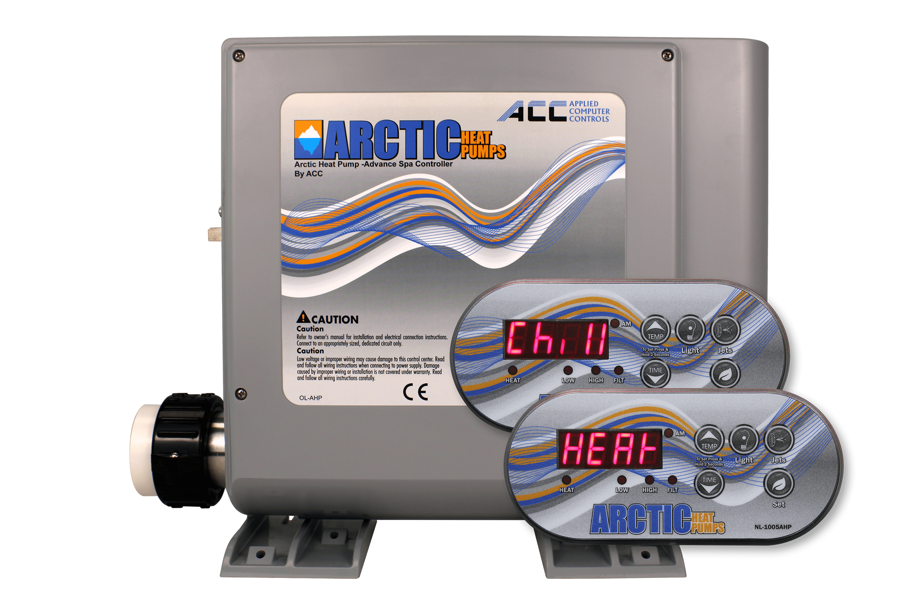 Arctic Heat Pumps Heat/Cool Hybrid Spa System Circulation with
